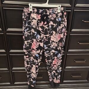 LuLaRoe Floral Joggers - Size XL